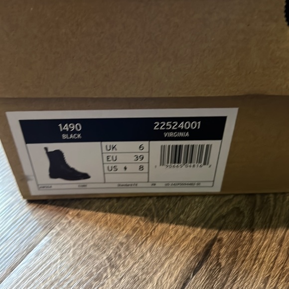 Dr.AirWair Martens “Virginia” boot black size 39 - Picture 5 of 5